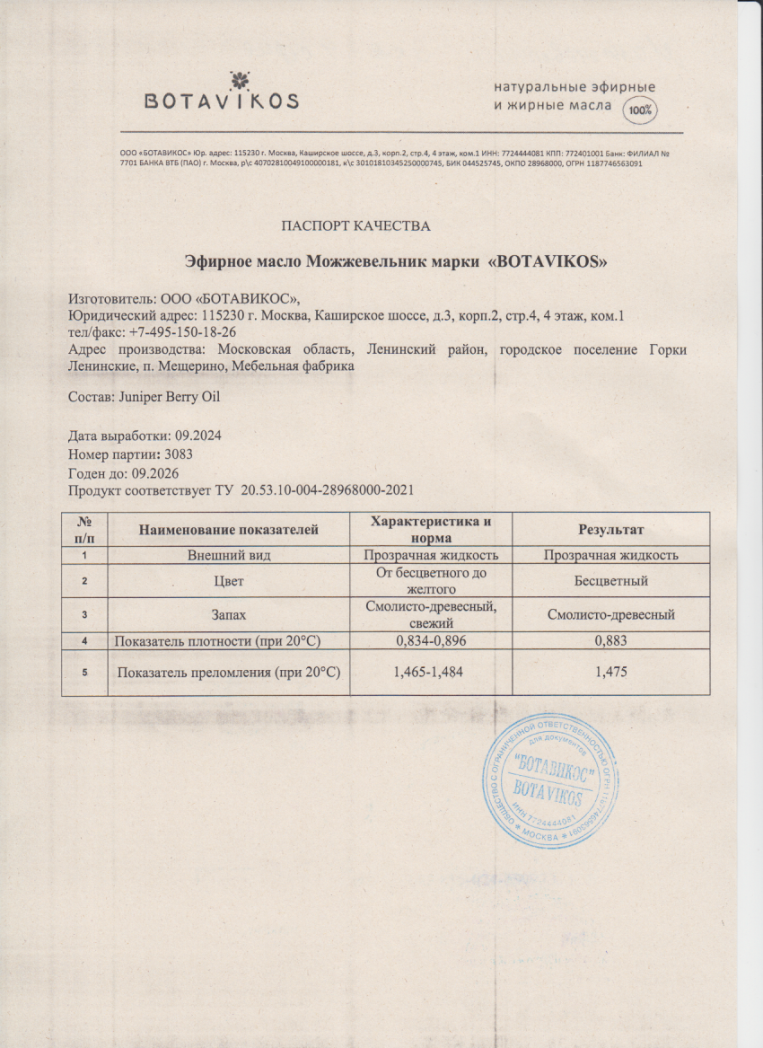 Паспорт №092024